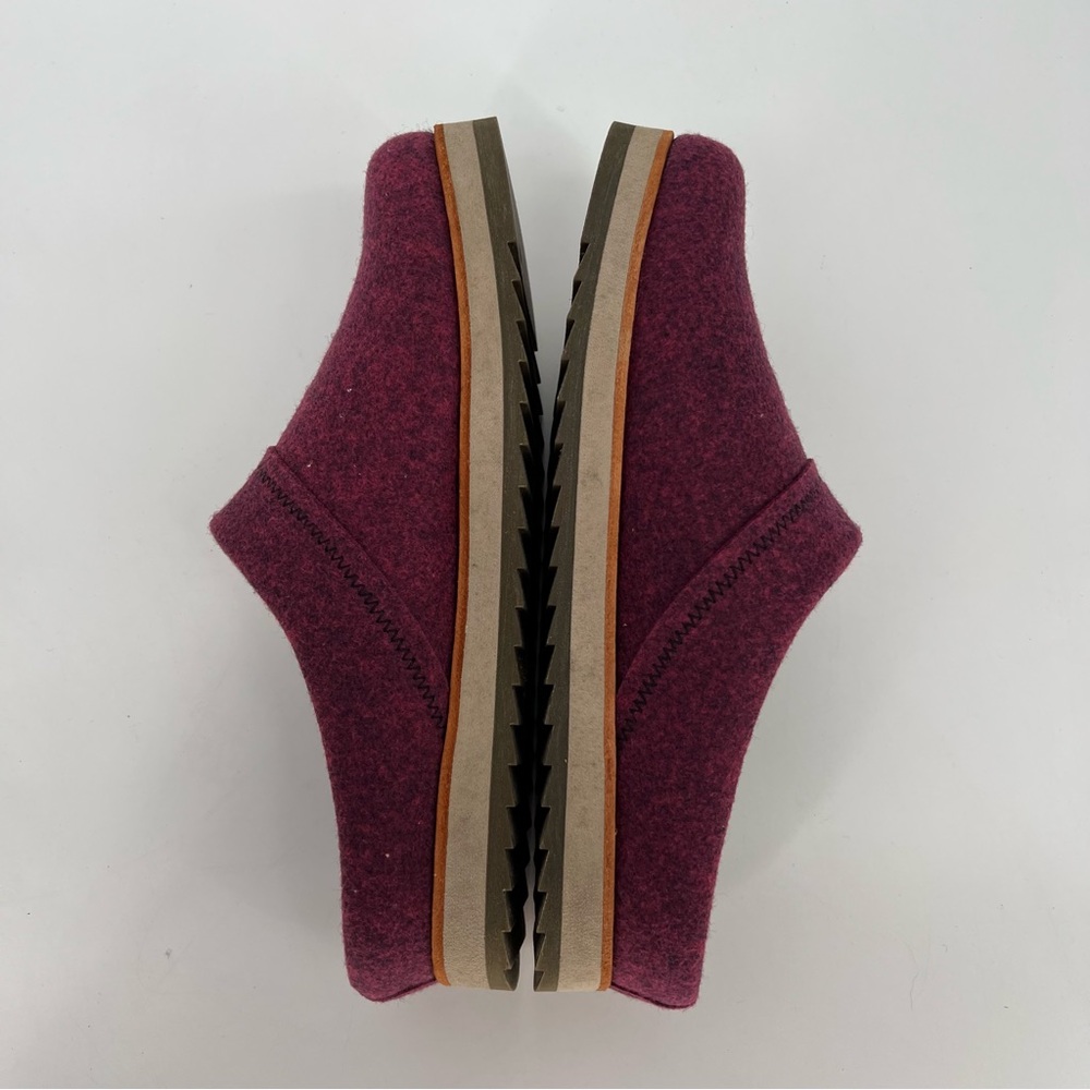 MERRELL Juno Wool Clog Women J001892 SlipOn Slipper Purple Maroon - Picture 5 of 11